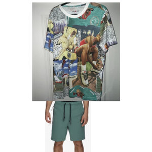 Nike Tech Fleece Shorts (M) + Jordan Graphic Tee (L) Bundle – Streetwear Set